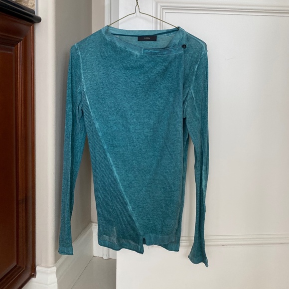 Diesel Teal Cardigan - Picture 2 of 3